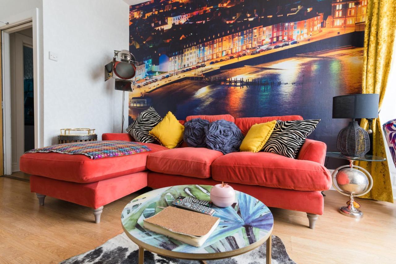 Sea View Ar Lan Y Mor Luxury Apartment Аберистуит Экстерьер фото